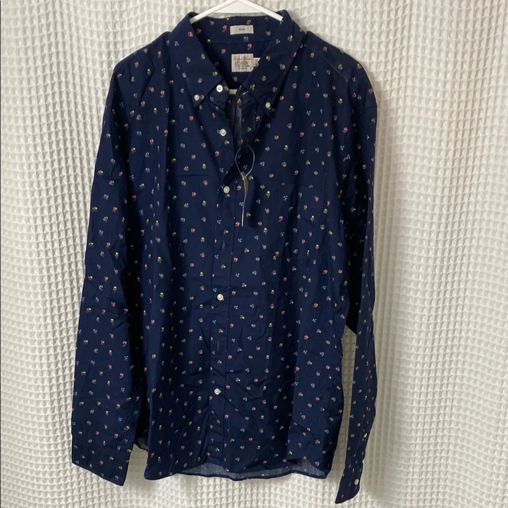 NWT Men's J Crew Button Down - Size XL